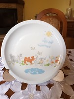 Alföld bocis children's children's plate with a fairy tale pattern
