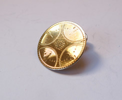 Vienna gold-plated silver button/buttonhole decoration.