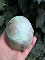 Green moonstone, mineral crystal
