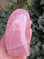 Rose quartz mineral, crystal