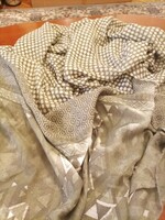 Vintage jelzett silk selyem kendő