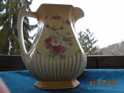 1890 Victorian s.Johnson britannia 6 square ribbed spout with garland pattern