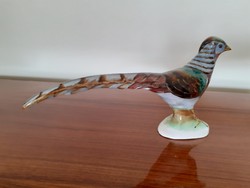 Régi Bodrogkeresztúri kerámia nagy fácán madár 32 cm