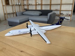 Lufthansa airplane model plastic