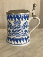 Német sörös korsó kupa #70 sérült kupak