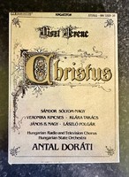 Liszt Ferenc - Christus ultraritka  magnó kazetta box új!!!