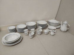 Retró német porcelán étkező készlet és kávés készlet étkészlet 582 6018