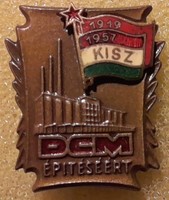 for the construction of Danube cement and lime works, dcm 1963! Badge, badge. There is mail!!!