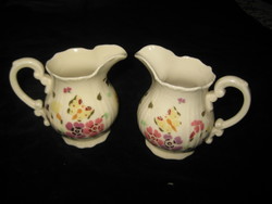 Zsolnay ,  lepkés , mokkás  tejkiöntő  , 1 db   , 9 cm, a 6.000,-Ft-os ajánlat az Attila1019-nek