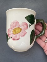 Villeroy & boch wild rose German porcelain cup, mug with wild rose pattern