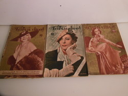 Newspaper - 3 pieces - Parisian fashion - 1934 - 1935 - 1936 years - 57 pages