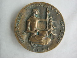 Madarassy walter bronze plaque medal