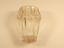 Retro kis üveg váza - 1970-es évekből