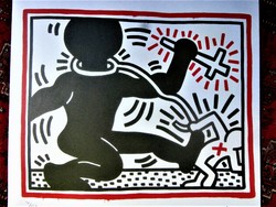 Keith Haring certifikációval!