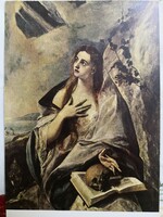 El Greco-A bűnbánó Magdolna/postatiszta retro képeslap 1972