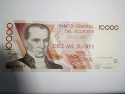Ecuador 10000 sucre 1999 UNC