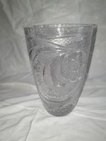 Crystal vase 24.5 cm