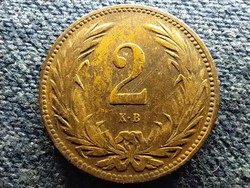 Osztrák-Magyar 2 fillér 1896 KB (id64135)