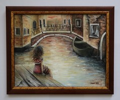 Venetian painting by László enikő