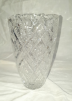 Crystal vase 21 cm