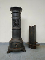 Antique Biedermeier cast iron stove can be assembled from several elements 220 6108