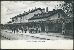 Erdély (Románia) Székelykocsárd, Pályaudvar 1906