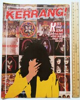 Kerrang magazin #53 1983 Kiss Blackmore King Diamond Rock Goddess Pete Way Mötley Crüe Status Quo