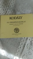 Zoltán Kodály 333 reading exercises 1960