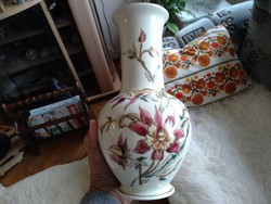 Zsolnay orchideás porcelán váza