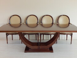 Art deco conference table for 10 people. (C-02)