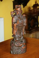 Carving, carving, wood, ornament, statue 40 cm