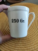 Zsolnay porcelain pharmacy measuring cup