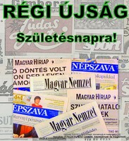 2001 október 27  /  Magyar Nemzet  /  Születésnapra!? EREDETI ÚJSÁG! Ssz.:  23592