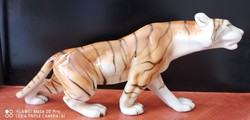 Óriás Royal Dux tigris hibátlan