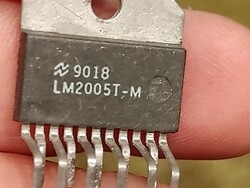 LM2005T-M teljesítmény erősítő chip  -retro régiség értőknek