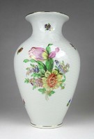 1K923 Herend porcelain vase with tulips 23 cm
