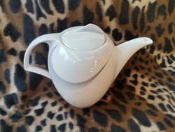 Winterling Bavaria porcelán teás kiöntő, Bavaria teás kávés üdítős kancsó, retro fehér teás kancsók