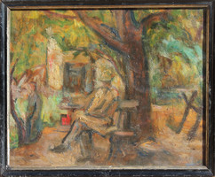 Gráber Margit: Pihenő (1920-as évek)