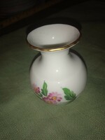Herend gilded small vase 7 cm in perfect condition