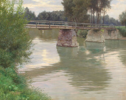 Edvi illiés aladár: bridge over the river