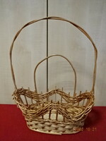 Wicker wicker basket, gift basket, 29 cm wide. He has! Jokai.
