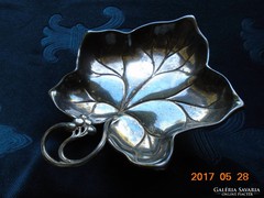 1920 WMF Kurt Mayer gyertyatartó 3 gömb lábon-