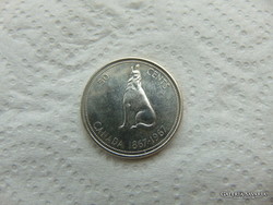 Kanada ezüst 1/2 dollár - 50 cent 1967 11.47 gramm