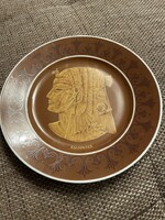 Heinrich (villeroy and boch) Cleopatra decorative plate in perfect condition