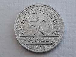 Germany 50 pfennig 1920 e coin - Weimar Republic 50 pfennig 1920 foreign coin