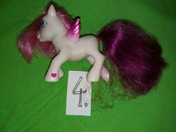 Gyönyörű minőségi HASBRO Dús pink és lila sörényes My Little Pony lovacska 17 cm a képek szerint 4.