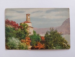 Régi művészeti képeslap 1917 őszi tájkép levelezőlap