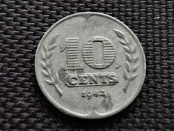 Hollandia 10 cent, 1942