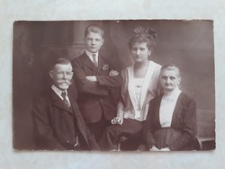 Old photo vintage family photo