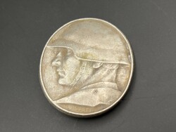 Silver World War II military brooch/pin/medal hans frei